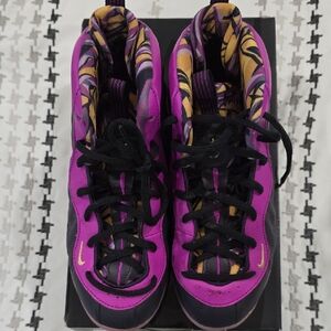 Nike Purple Black High-Top Sneakers